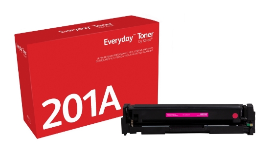 Picture of Everyday ™ Magenta Toner by Xerox compatible with HP 201A (CF403A), Standard capacity