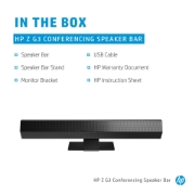 Picture of HP Z G3 Conferencing Speaker Bar