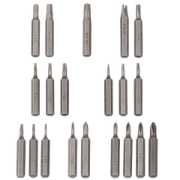Picture of StarTech.com 20-Bit Electric Precision Screwdriver Set - Portable/Mini Battery Powered Bit Driver Kit for Electronic, Laptop, Computer, Tablet & Phone Repairs - Magnetic - Cordless