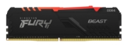 Picture of Kingston Technology FURY Beast RGB memory module 8 GB 1 x 8 GB DDR4 3600 MHz