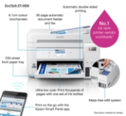 Picture of Epson EcoTank ET-4856 Inkjet A4 4800 x 1200 DPI 33 ppm Wi-Fi