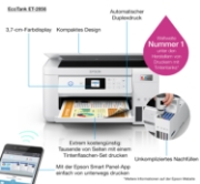 Picture of Epson EcoTank ET-2856 Inkjet A4 5760 x 1440 DPI 33 ppm Wi-Fi