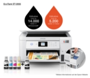 Picture of Epson EcoTank ET-2856 Inkjet A4 5760 x 1440 DPI 33 ppm Wi-Fi