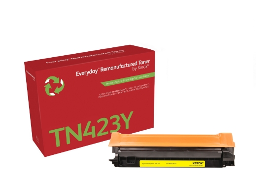 Picture of Everyday ™ Yellow Remanufactured Toner by Xerox compatible with Brother TN423Y, High capacity