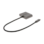 Picture of StarTech.com USB C Multiport Adapter, USB-C to HDMI 4K Video, 100W PD Pass-Through, USB 3.0 Hub 5Gbps (1xType-C/1xA), USB-C Mini Dock, USB-C Travel Dock, Portable Laptop Docking Station