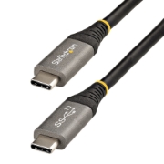 Picture of StarTech.com 20" (50cm) USB C Cable 10Gbps - USB 3.1 Type-C Cable - 100W (5A) Power Delivery Charging, DP Alt Mode - USB-C Cord for USB-C Laptop/Phone/Device - Charge/Sync