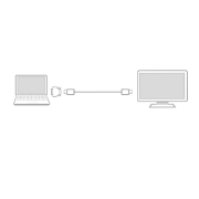 Picture of ACT Adapter DVI-D male - HDMI A female