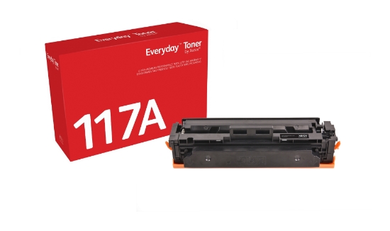 Picture of Everyday ™ Black Toner by Xerox compatible with HP 117A (W2070A), Standard capacity