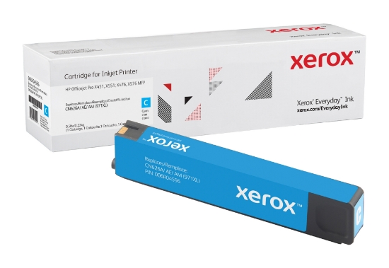 Picture of Everyday ™ Cyan Toner by Xerox compatible with HP 971XL (CN626AE, CN626A, CN626AM), High capacity