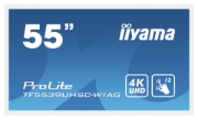 Picture of iiyama ProLite TF5539UHSC-W1AG computer monitor 139.7 cm (55") 3840 x 2160 pixels 4K Ultra HD LED Touchscreen Multi-user White