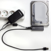 Picture of ACT USB 3.2 Gen1 to 2.5/3.5 inch SATA Adapter Cable for SSD/HDD
