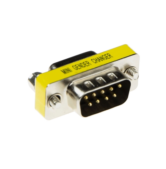 Picture of ACT D-sub Adapter 9 pole Male - 9 pole Female