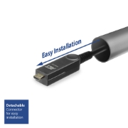 Picture of ACT 25 meters DisplayPort 1.4 Active Optical Cable 8K with detachable connector