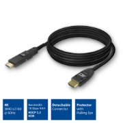 Picture of ACT 10 meters HDMI High Speed 4K Active Optical Cable with detachable connector v2.0 HDMI-A male - HDMI-A male