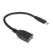 Picture of ACT USB 3.0 cable OTG, USB-C male to USB-A female, 0.2 meters