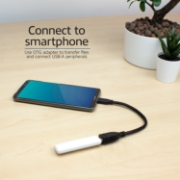 Picture of ACT USB 3.0 cable OTG, USB-C male to USB-A female, 0.2 meters