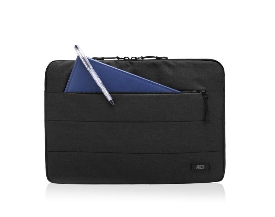 Picture of ACT City laptop sleeve for laptops up to 15.6”, made from recycled plastic bottles