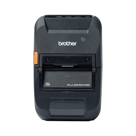 Picture of Brother RJ3250WBL label printer Direct thermal 203 x 203 DPI 127 mm/sec Wireless Ethernet LAN Wi-Fi Bluetooth