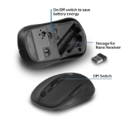 Picture of ACT Wireless Mouse 1600 DPI