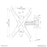 Picture of Neomounts WL40S-840BL14 TV mount wall 32-65" - full motion - fast installation