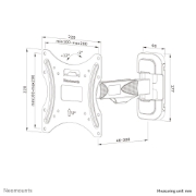 Picture of Neomounts WL40-540BL12 TV mount wall 32-55" - full motion - easy install
