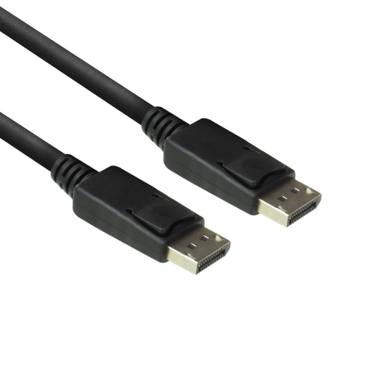 Picture of ACT 1 meter DisplayPort cable male - male