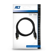 Picture of ACT 1 meter DisplayPort cable male - male