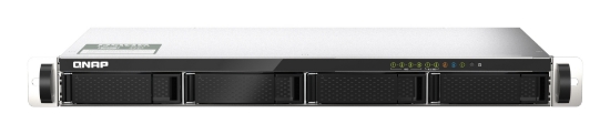 Picture of QNAP TS-435XEU NAS Rack (1U) Marvell CN9131 4 GB DDR4 0 TB QNAP QTS Black, Grey
