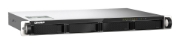 Picture of QNAP TS-435XEU NAS Rack (1U) Marvell CN9131 4 GB DDR4 0 TB QNAP QTS Black, Grey