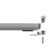 Picture of Compulocks Ledge Lock Adapter for MacBook Pro 16" M1, M2 & M3 with Keyed Cable Lock Silver