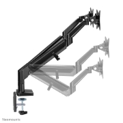 Picture of Neomounts DS70-810BL2 Monitor arm 17-32" - gas spring - space saving - 180°-stop