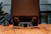 Picture of BakkerElkhuizen UltraStand Universal Laptop stand Black, Dark Grey 39.6 cm (15.6")