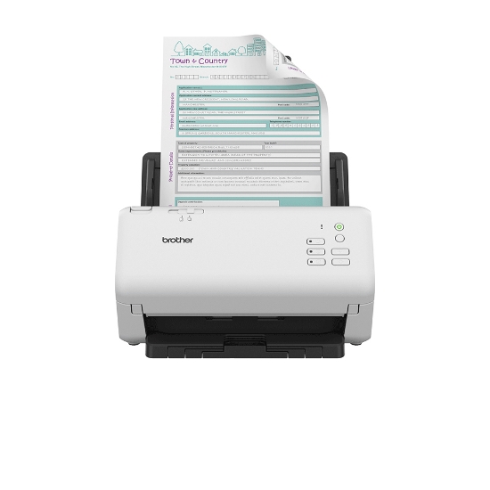 Picture of Brother ADS-4300N scanner ADF scanner 600 x 600 DPI A4 Black, White