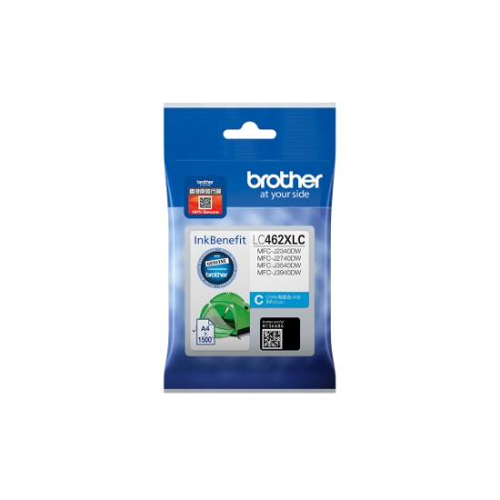 Picture of Brother LC462XLC ink cartridge 1 pc(s) Original High (XL) Yield Cyan