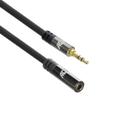 Picture of ACT 5 meter High Quality audio extension cable 3,5 mm stereo jack male - female