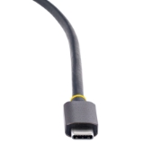 Picture of StarTech.com USB C Multiport Adapter, Dual HDMI Video, 4K 60Hz, 2Pt 5Gbps USB-A Hub, 100W Power Delivery Pass-Through/GbE/SD/MicroSD, 12"/30cm Cable, Travel Dock, Laptop Docking Station