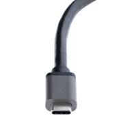 Picture of StarTech.com USB-C to Dual HDMI MST HUB - Dual HDMI 4K 60Hz - USB Type C Multi Monitor Adapter for Laptop w/ 1ft/30cm cable - DP 1.4 Multi-Stream Transport Hub - USB-C to HDMI Splitter
