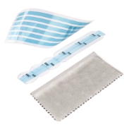 Picture of StarTech.com Privacy Screen Adhesive Strips and Mounting Tabs - Universal Installation Kit for Laptop/Computer Monitor Anti Glare Privacy Filters, Replacement Strips/Holder Tabs