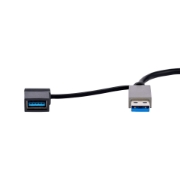 Picture of StarTech.com USB to Dual HDMI Adapter, USB A/C to 2x HDMI Displays (1x 4K30Hz, 1x 1080p), Integrated USB-A to C Dongle, 4in/11cm Cable, USB 3.0 to HDMI Display Adapter, Windows & macOS
