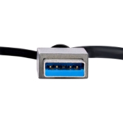 Picture of StarTech.com USB to Dual HDMI Adapter, USB A/C to 2x HDMI Displays (1x 4K30Hz, 1x 1080p), Integrated USB-A to C Dongle, 4in/11cm Cable, USB 3.0 to HDMI Display Adapter, Windows & macOS