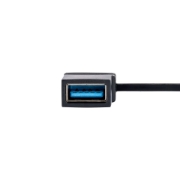 Picture of StarTech.com USB to Dual HDMI Adapter, USB A/C to 2x HDMI Displays (1x 4K30Hz, 1x 1080p), Integrated USB-A to C Dongle, 4in/11cm Cable, USB 3.0 to HDMI Display Adapter, Windows & macOS