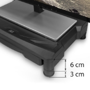Picture of ACT Monitor stand extra wide with drawer, adjustable height