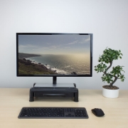 Picture of ACT Monitor stand extra wide with drawer, adjustable height