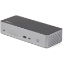Afbeeldingen van StarTech.com USB-C Dock, 4K 60Hz Quad Monitor DisplayPort & HDMI, Universeel USB Type-C Docking Station met 100W Power Delivery, USB Hub met 1x USB Type-C & 3x USB-A, Ethernet, Audio
