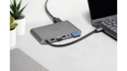 Picture of Kensington UH1440P USB-C 5Gbps Dual Video Driverless Mobile Dock – 85W Pass-Through Power – DP/HDMI/VGA