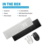 Picture of HP 650 Wireless Keyboard and Mouse Combo