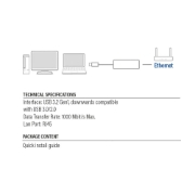 Picture of ACT Gigabit network adapter, USB 3.2 Gen1