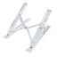 Picture of ACT Foldable laptop stand aluminium, 7 positions height adjustable
