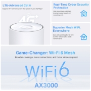 Picture of TP-Link 4G+ AX3000 Whole Home Mesh WiFi 6 Gateway