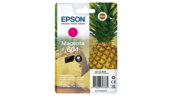 Picture of Epson 604 ink cartridge 1 pc(s) Compatible Standard Yield Magenta